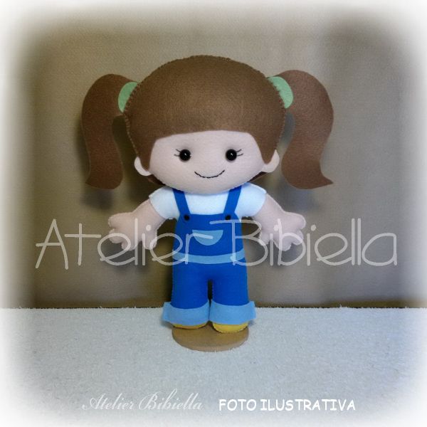 MARIANA OU MENINO 20 CM DA TURMA DA GALINHA PINTADINHA C/ SUPORTE