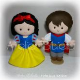 BRANCA DE NEVE PERSONAGEM 25 CM UNIDADE C/ SUPORTE