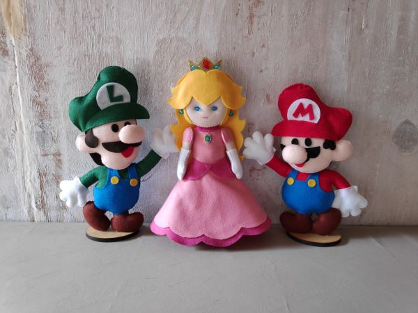 SUPER MARIO KIT 3 PERSONAGENS