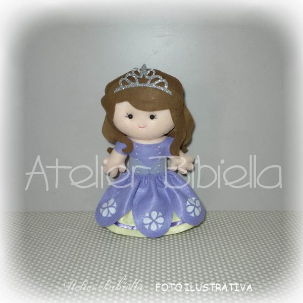 PRINCESA SOFIA KIT C/ 5 PERSONAGENS