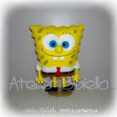 PERSONAGEM DO BOB SPONJA C/ 25 CM UNIDADE COM SUPORTE