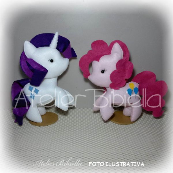 LITTLE PONY - KIT C/ 6 PERSONAGENS 25 CM