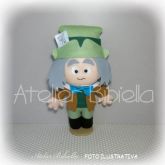 ALICE NO PAÍS DAS MARAVILHAS 25CM - PERSONAGEM 1 PEÇA