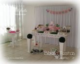 DECORAÇÃO PASSARINHOS MESA FLORAL COM 1 AUXILIAR CORTINA MDF BOLO SEM BANDEIROLA - Aluguel Londrina