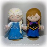 FROZEN ANNA OU ELSA OU OUTRO 25 CM UNIDADE C/ SUPORTE