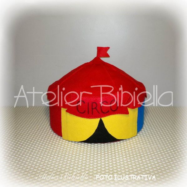 CIRCO TENDA 3D BASE 25CM UNIDADE