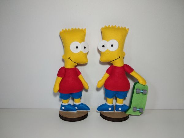 THE SIMPSONS BART KIT 2 PEÇAS