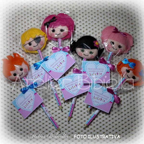 LALALOOPSY LÁPIS PERSONALIZADO UNIDADE