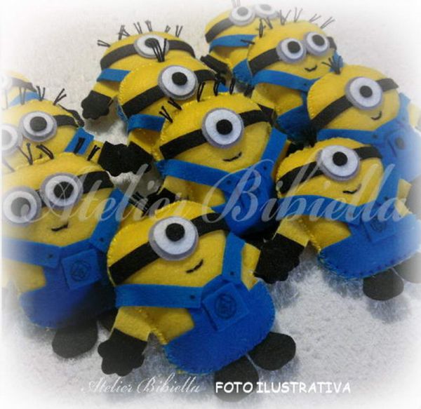 MINIONS LEMBRANCINHA UNIDADE