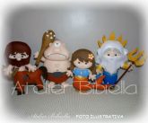 MITOLOGIA BASE 30CM KIT 4 PERSONAGENS