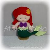 ARIEL 20 CM BONECA PEQUENA SEREIA