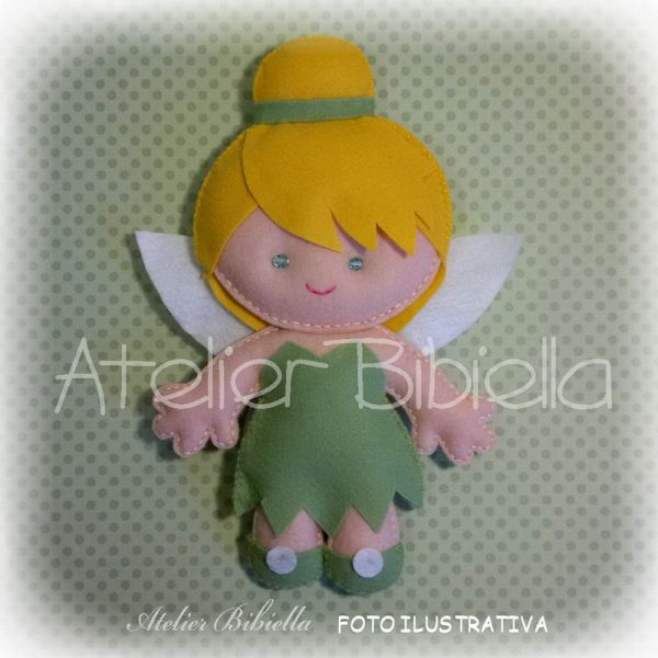 TINKER BELL PERSONAGEM 20 CM UNIDADE C/ SUPORTE