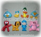 POCOYO LEMBRANCINHA 7 A 12CM KIT 8 PERSONAGENS