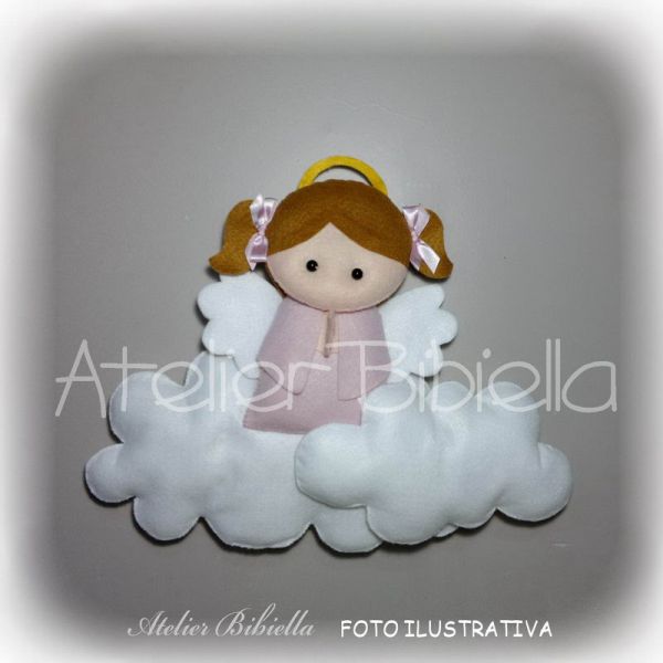 ANJINHA MENINA 20 CM NAS NUVENS 35CM UNIDADE