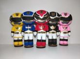 POWER RANGERS MEGAFORCE KIT 5 PERSONAGENS 30CM