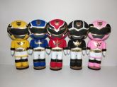 POWER RANGERS MEGAFORCE KIT 5 PERSONAGENS 30CM