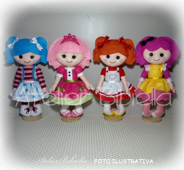 LALALOOPSY BONECA 25CM UNIDADE COM SUPORTE