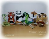 KUNG FU PANDA KIT 6 UNIDADES