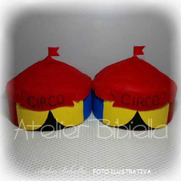 CIRCO TENDA 3D BASE 25CM UNIDADE