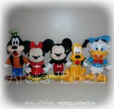 TURMA DO MICKEY 20CM KIT COM 5