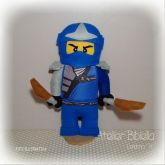 NINJAGO LEGO KIT 4 PERSONAGENS 25 CM