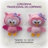 CORUJINHA TRADICIONAL DE CORPINHO LEMBRANCINHA UNIDADE