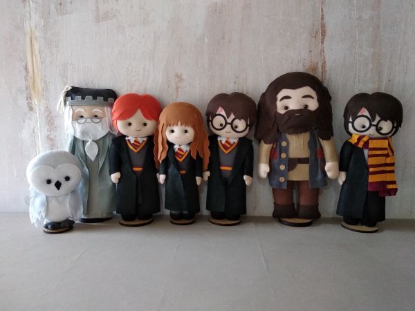 HARRY POTTER KIT 7 PERSONAGENS