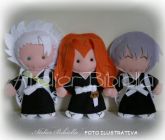 BLEACH PERSONAGEM 20 CM UNIDADE C/ SUPORTE