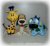 GIRAFA OU CÃO OU VACA 25 CM UNIDADE