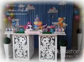 DECORAÇÃO MY LITTLE PONY MESA 2 CUBO FLORAL CORTINAMDF BOLO NOME - Aluguel em Londrina