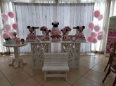 DECORAÇÃO MINNIE MESA 2 CUBO FLORAL 1 AUXILIAR PAINEL MADEIRA BRANCA MDF BANCO ESTANTE BOLO NOME